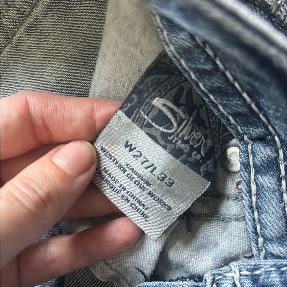 Silver Jeans Women's Classic Blue Boot Cut Jeans - Picture 2 of 6